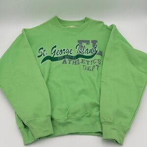 Men's Green Crewneck Sweater